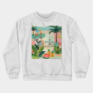 Tropical paradise Crewneck Sweatshirt